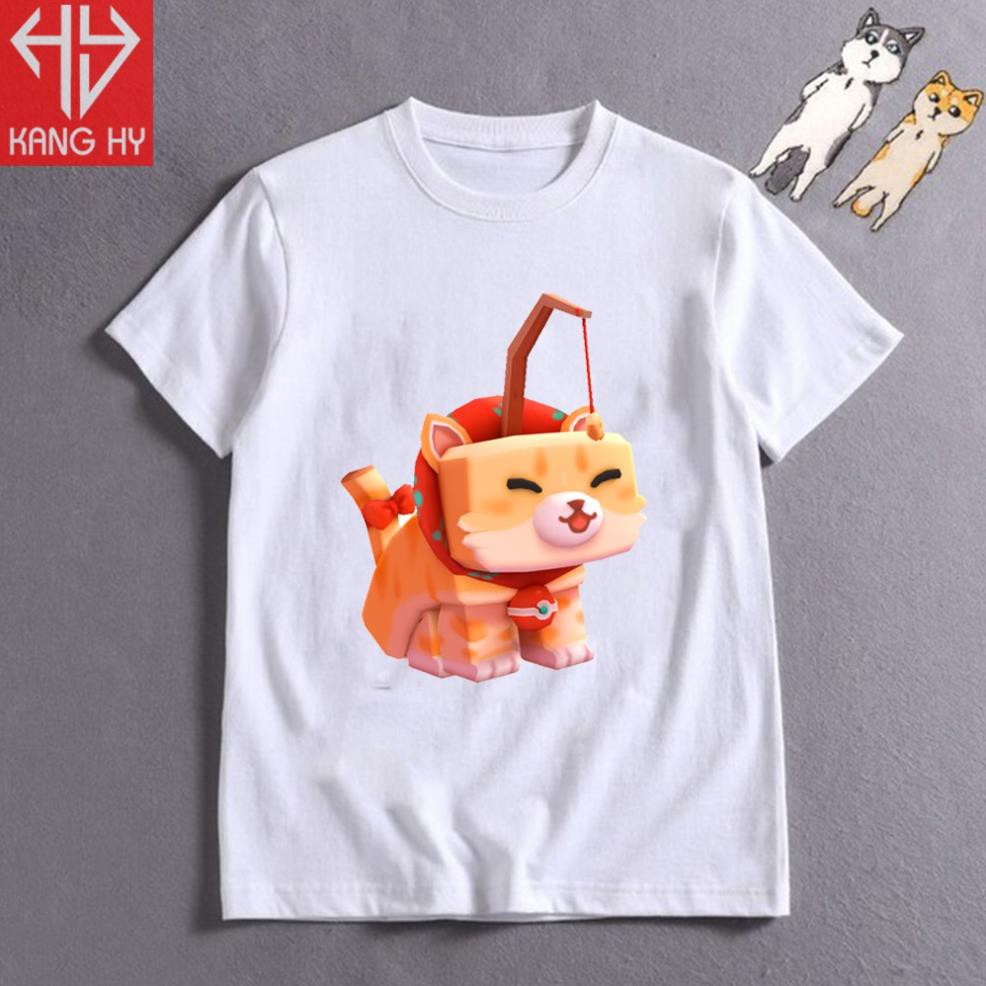 (HOT) Áo Thun Thú Cưng Games Mini Word Vải Cotton 4 Chiều F104 - áo cực chất