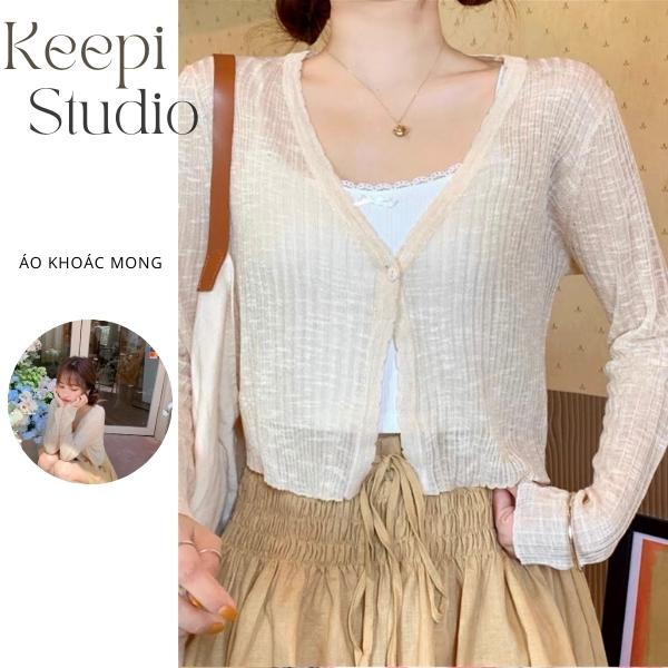 Áo Len Tơ Tằm Keepi Studio. Không Phai Màu, Không Bai Nhão, Không Xù Lông