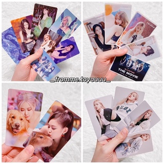 Ảnh photocard BLACKPINK card Rosé Jennie Jisoo Lisa chính hãng