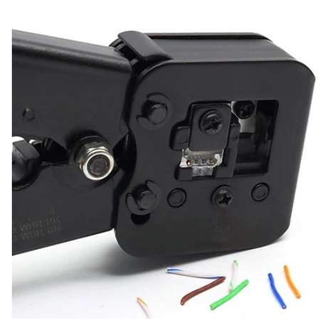 Kềm mạng xuyên thấu - Hạt Mạng Xuyên Thấu CAT6E/5E, Loại Cao Cấp, Bảo Hành 3 Tháng