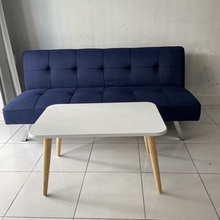 Bàn trà chữ Nhật Sơn trắng 2k - Bàn sofa giá rẻ