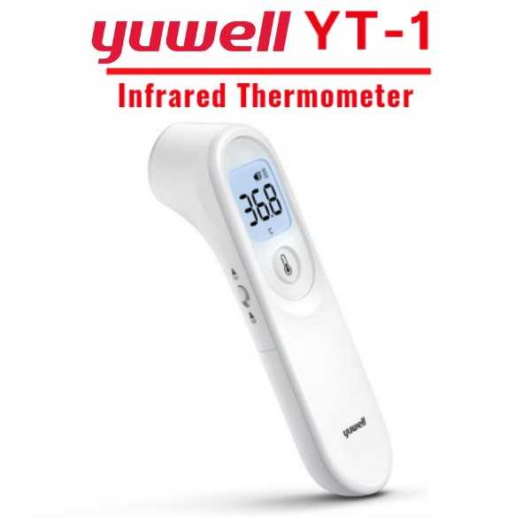 Nhiệt kế hồng ngoại đo trán Yuwell YT-1 Infared Thermometer (hàng bảo hành 2 năm chính hãng Yuwell)