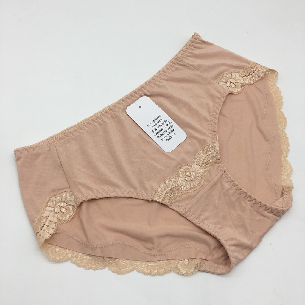 Quần lót nữ cotton , quần cotton pha ren mông 94cm đến 96cm 2849 không gian eva KGE