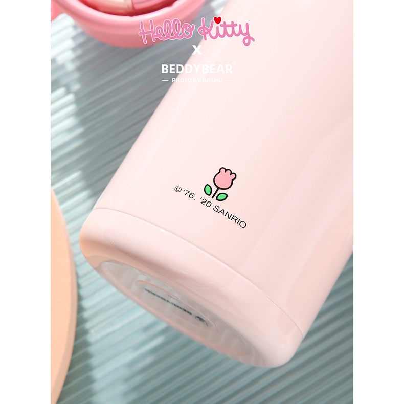 Bình giữ nhiệt trẻ em BEDDDYBEAR - 3 Nắp thay thế - Hello Kitty - 630 ml -RT104-630-KITTY . Chính hãng Beddy Bear