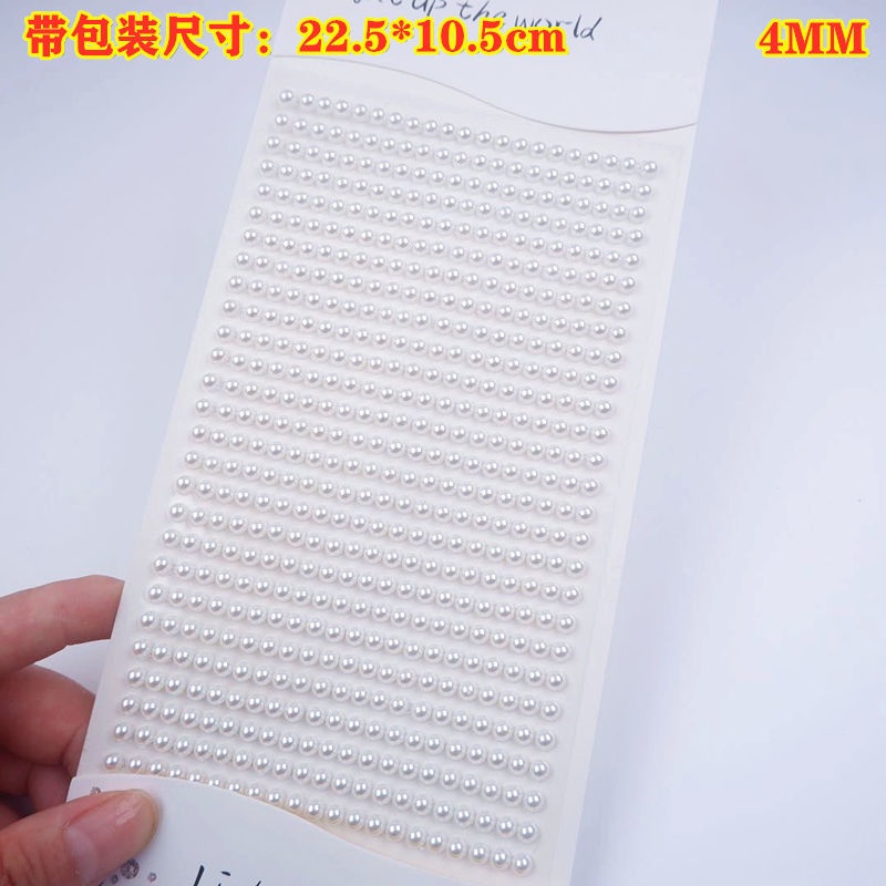 Miếng dán Acrylic hình viên kim cương ngọc trai nhiều màu sắc DIY trang trí DIY 19.my11.10 | BigBuy360 - bigbuy360.vn