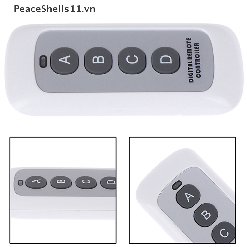 1 Bộ Điều Khiển Từ Xa 4 Nút EV1527 433MHz
