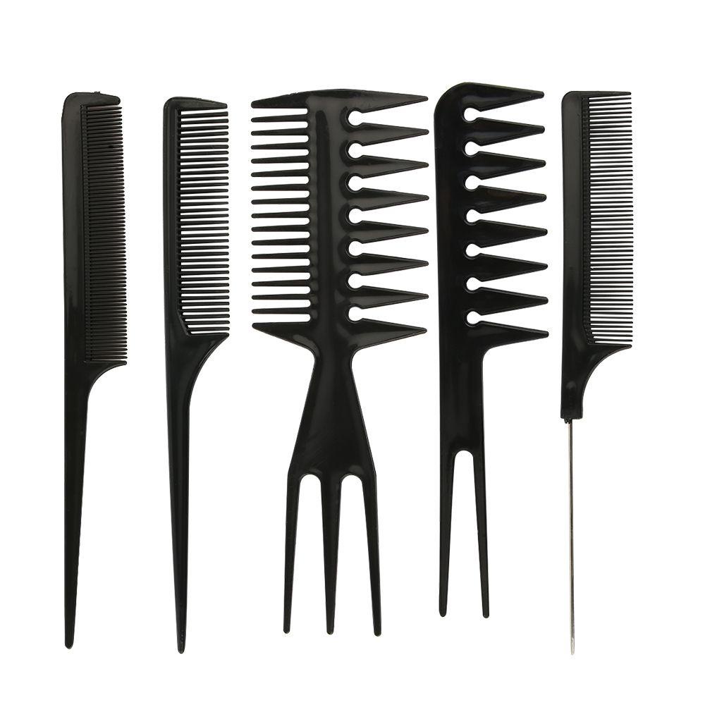 Set 10 Lược Chải Tạo Kiểu Tóc SOFTNESS Chuyên Nghiệp Cho Salon