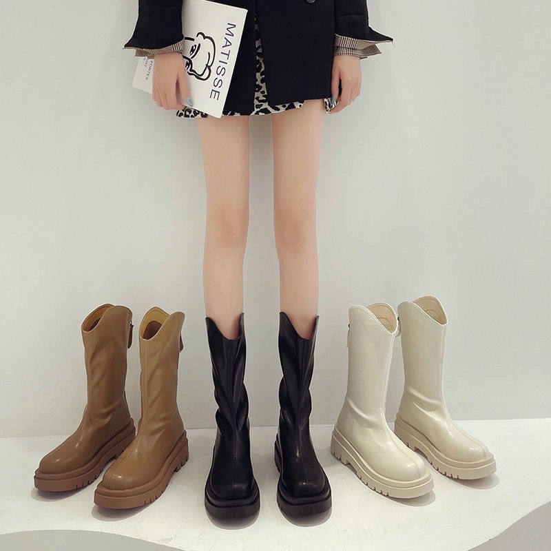 [ ORDER ] Giày boot nữ style Hàn Quốc có kéo khoá | WebRaoVat - webraovat.net.vn