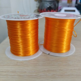 1 cuộn 10 mét dây thun co giản sỏ hạt vòng đeo tay - Dây loại mỏng 0.3ly