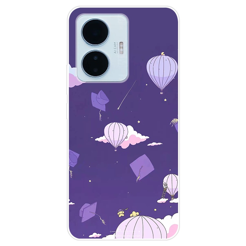 Ốp Điện Thoại TPU Dẻo Họa Tiết Hoạt Hình Dễ Thương Cho VIVO Y55 4G VIVOY55 4G 2022