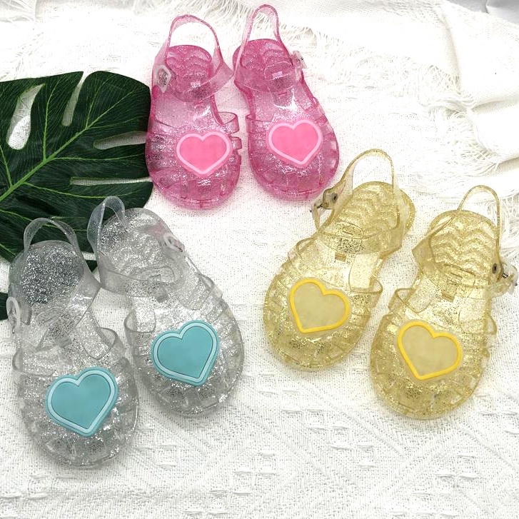❤Kho Sẵn Sàng❤ Xăng đan Nhựa Mùa Hè Dễ Thương Cho Bé Gái 2-6-8 Tuổi