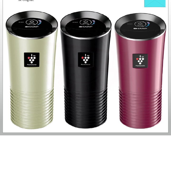 Máy Lọc Không Khí Xe Hơi Sharp IG-GC2E - Bảo hành 12 tháng chính hãng