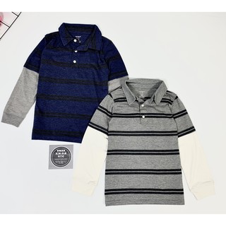 SÉT 2 ÁO POLO DÀI TAY BÉ TRAI CARTER'S