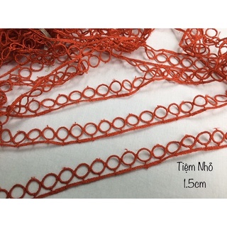 Ren chỉ 1 biên. bản 1.5cm (mẫu ngoài đỏ tươi hơn)