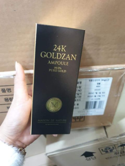 Tinh Chất 24k Goldzan Ampoule 99.9% Pure Gold (Chính hãng)