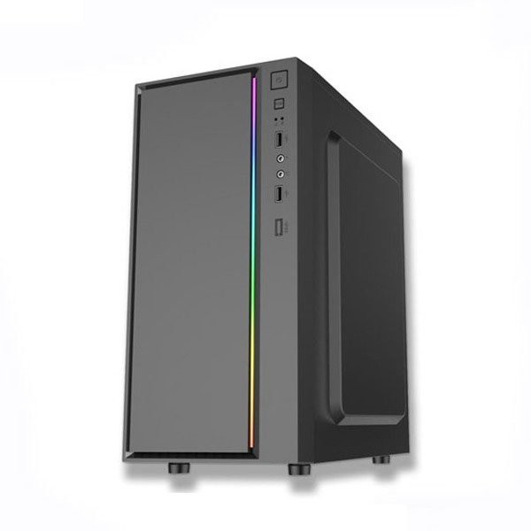 Case Vision V206 Mini  hệ thống đèn Led RGB ở mặt trước cực đẹp bảo hành 1 tháng 1 đổi 1