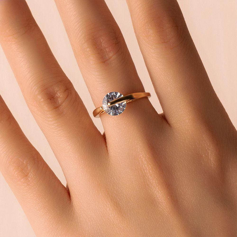 QQMALL Nhẫn Mở Hình Trái Tim / Bướm Vintage Cho Nữ