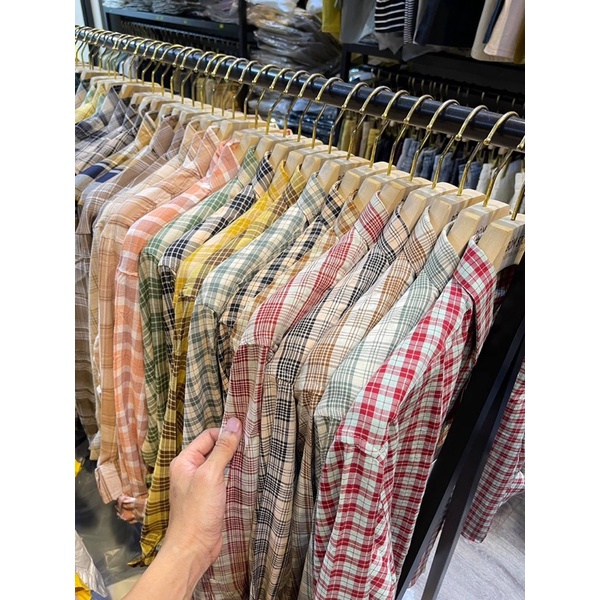 Áo Sơ Mi Caro Nam Form Rộng Ô Vừa - ZENZ CLOTHES