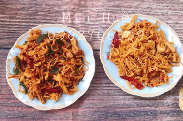 Khô gà bơ tỏi & khô gà lá chanh | BigBuy360 - bigbuy360.vn