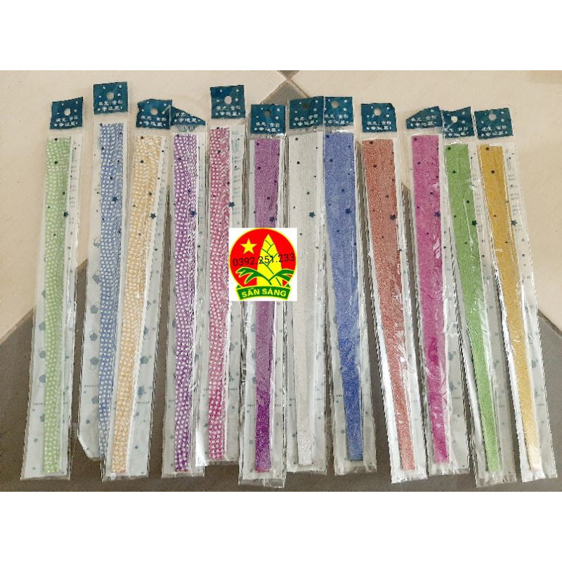 Giấy gấp sao 1 set 1 dây gấp tầm 18 sao
