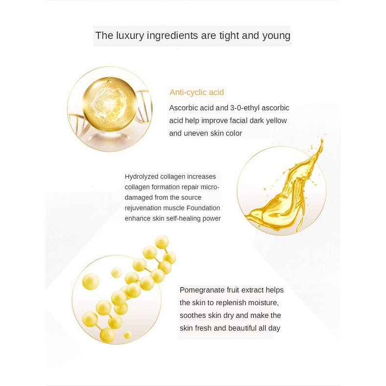 Serum Vitamin C Niacinamide Dưỡng Ẩm Tái Tạo Và Làm Trắng Da