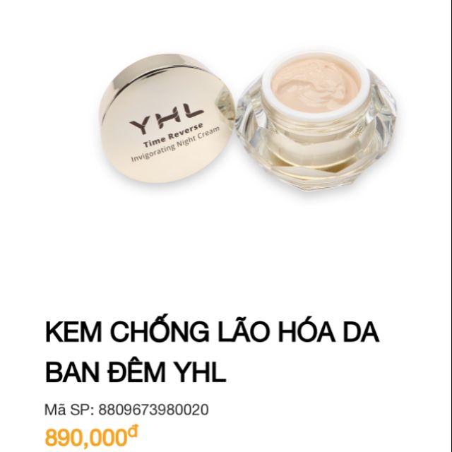 KEM DƯỠNG DA BAN ĐÊM KIM CƯƠNG yhl