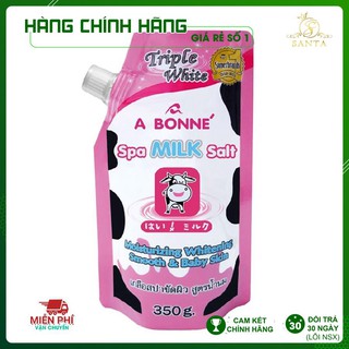 [FREESHIP- HÀNG CHÍNH HÃNG] Muối Tắm Tẩy Tế Bào Chết Chiết Xuất Sữa Bò A Bonne Spa Milk Salt