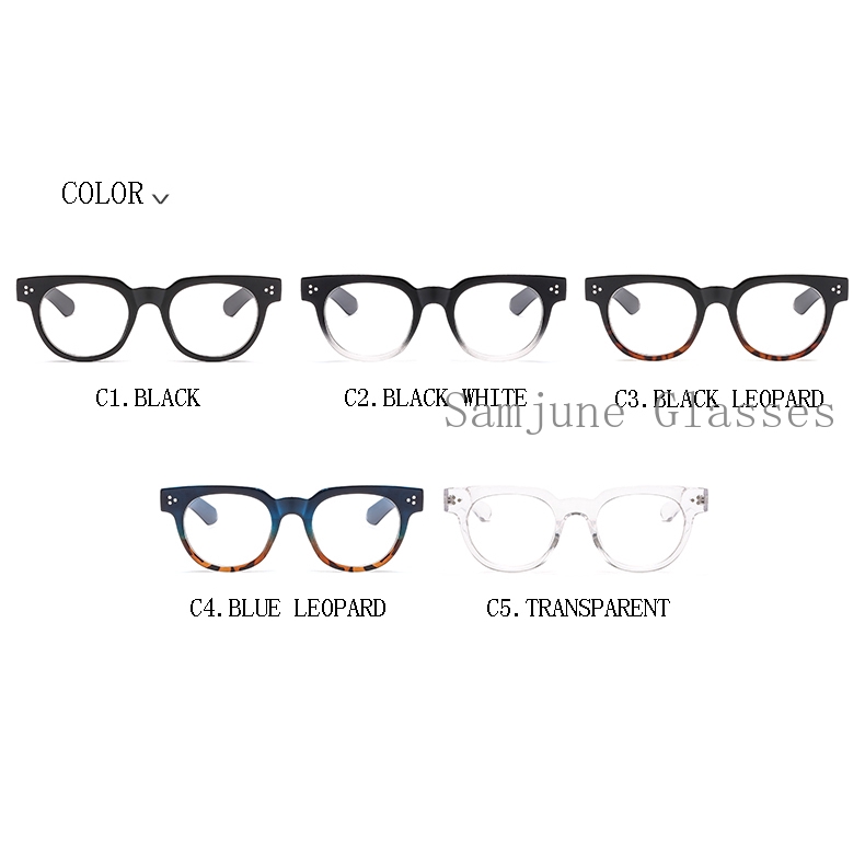 Mắt kính Samjune Z3335 chống ánh sáng xanh phong cách cổ điển cho cả nam và nữ