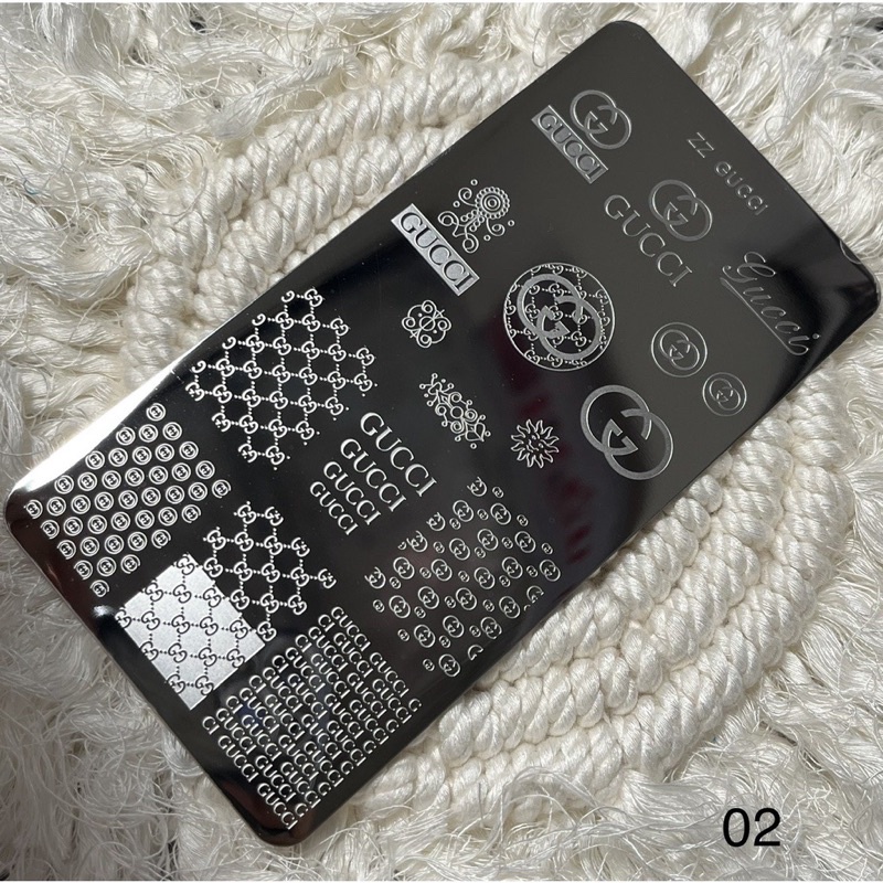 Khuôn in họa tiết móng tay trang trí móng nail