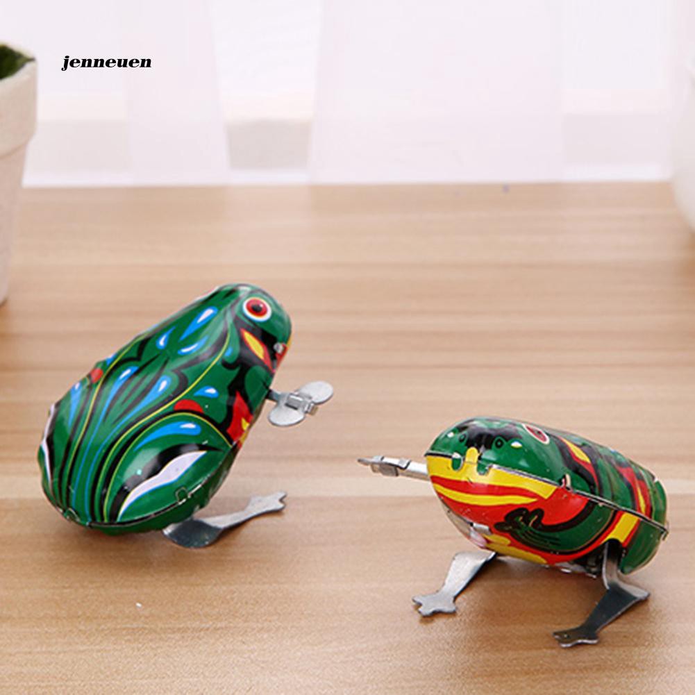 Đồ chơi chú ếch nhảy bằng dây cót