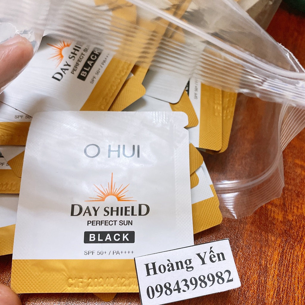 [DATE 2024] 1 GÓI Kem Chống nắng Ohui Day Shield Perfect Sun Black SPF 50+/PA+++