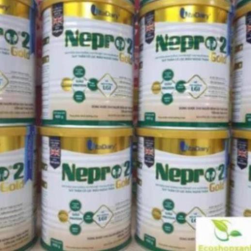 [Sỉ Nepro 2 gold]Combo 1 thùng 24 lon  Sữa nepro 2 gold hộp 400g Date T5.2022