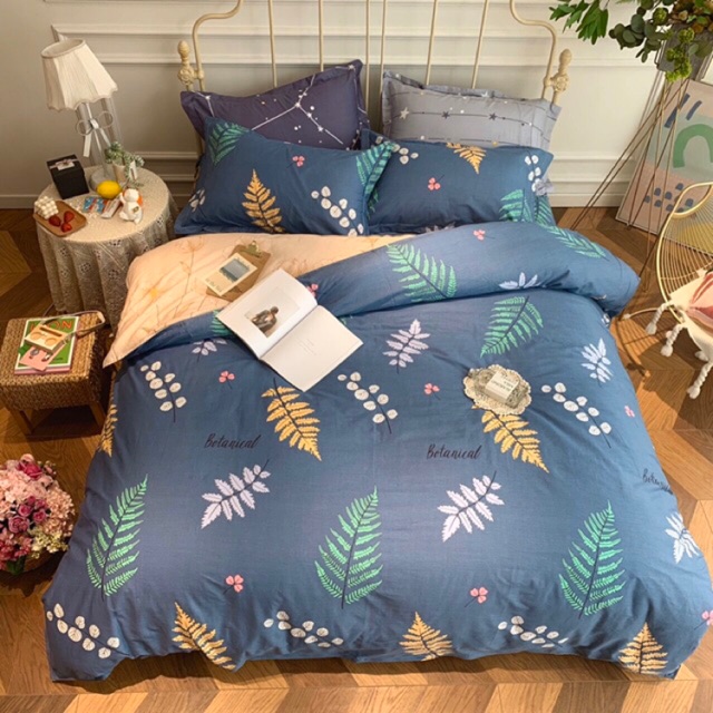 Bộ chăn ga cotton Demi 4 món