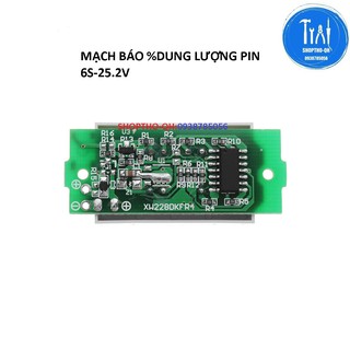 Mạch Báo Dung Lượng Pin 6S-25,2V