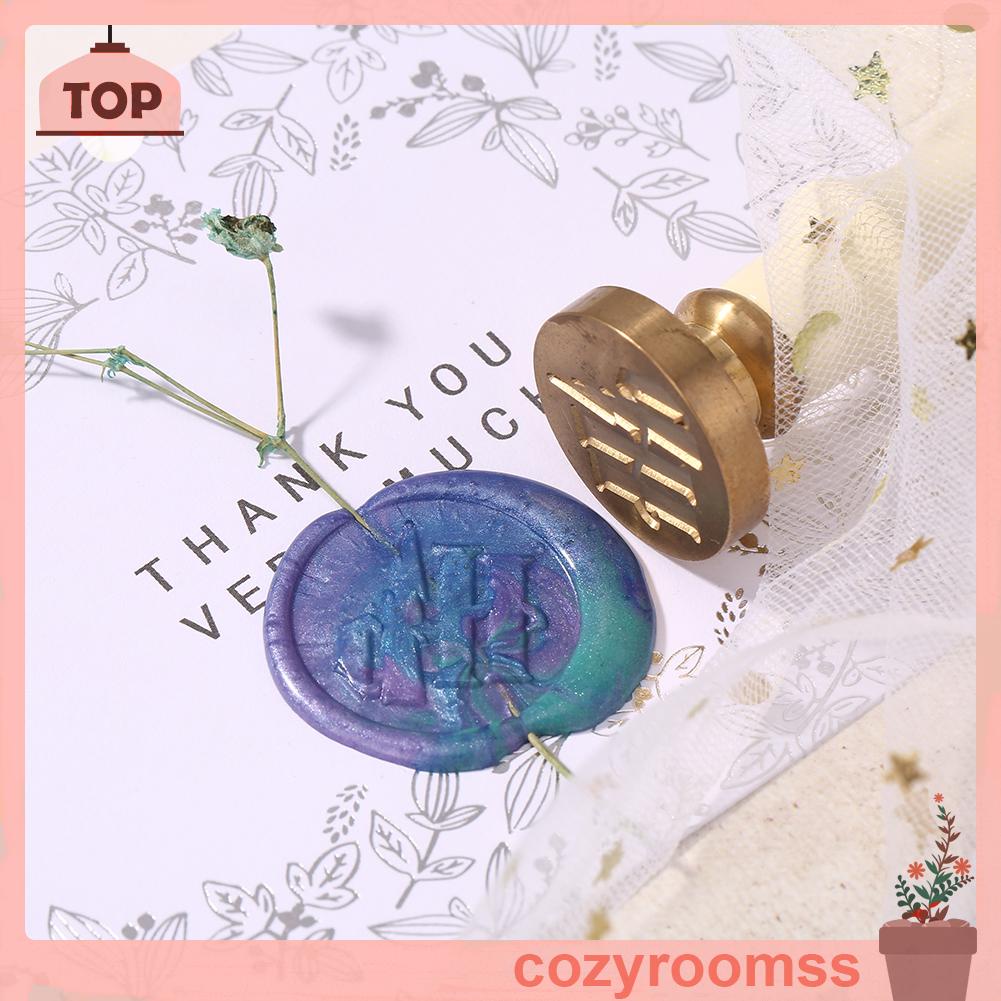 Túi 100 viên sáp đóng dấu niêm phong bì thư phong cách cổ điển