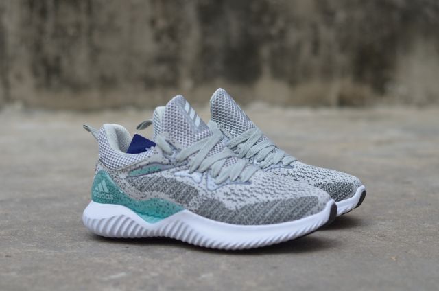 [Full box] Giầy thể thao alphabounce xám phối xanh nam nữ