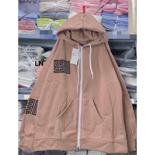 Áo khoác nỉ cotton ma trận LN12