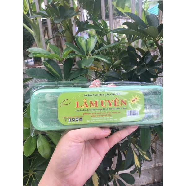Hộp bộ ráy tai cao cấp Lâm Uyên 8 món, vov cung cấp và bảo trợ.
