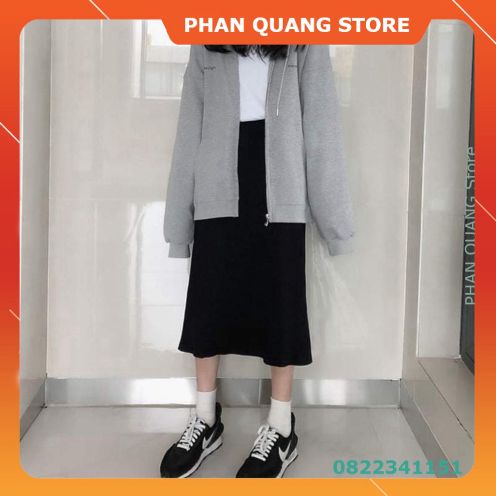 👗 CHÂN VÁY LEN TĂM MIDI DÁNG DÀI - CHÂN VÁY XẺ TÀ ULZZANG - (Sp sẵn) PQ-Shop