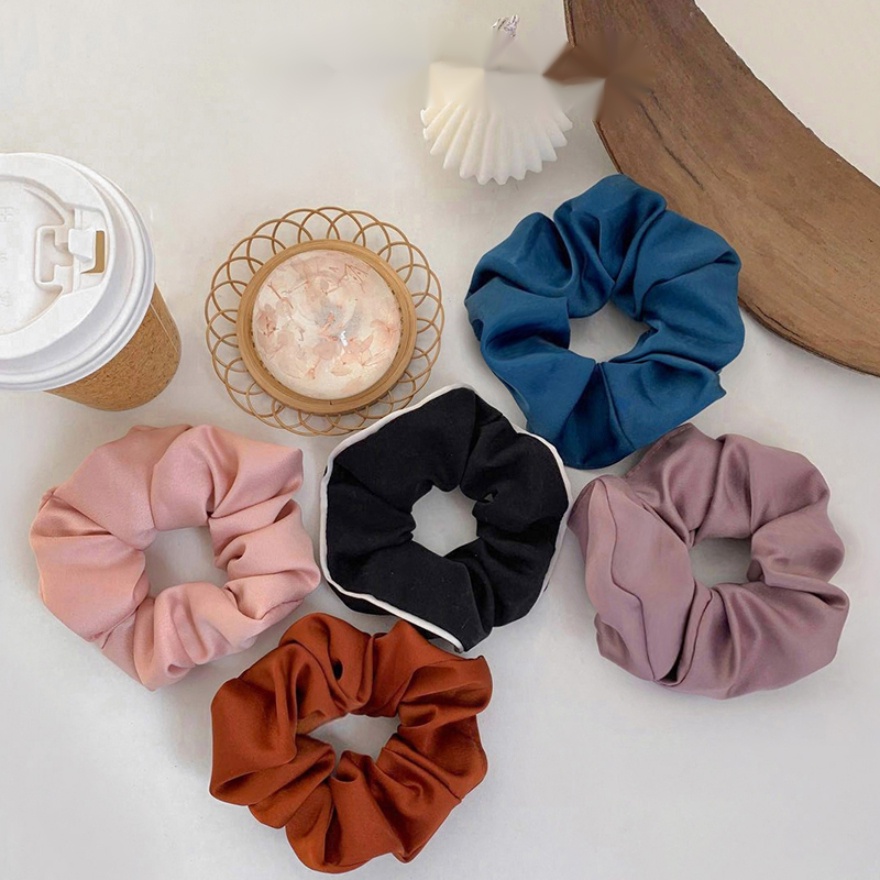 Dây cột tóc cỡ lớn thiết kế đơn giản đáng yêu