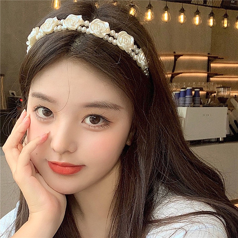 Vòng Hoa Hồng Cài Tóc Cho Nữ