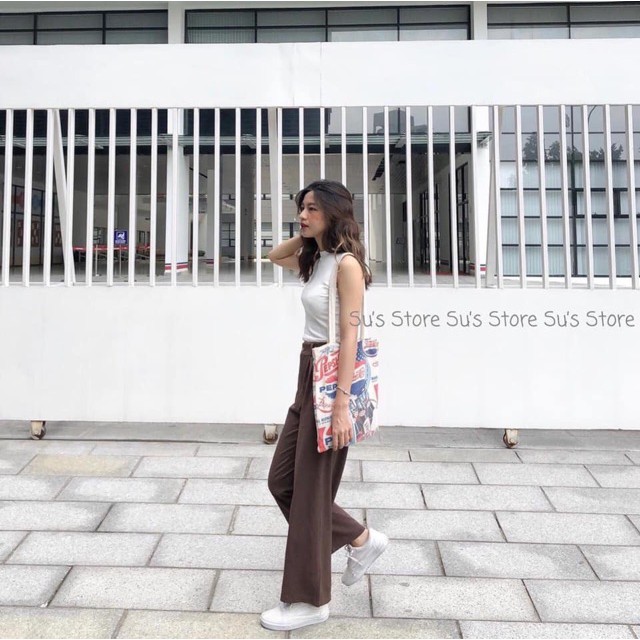 {EVACICI}   Áo ba lỗ croptop cổ đức. Áo ba lỗ nhiều màu trẻ khỏe