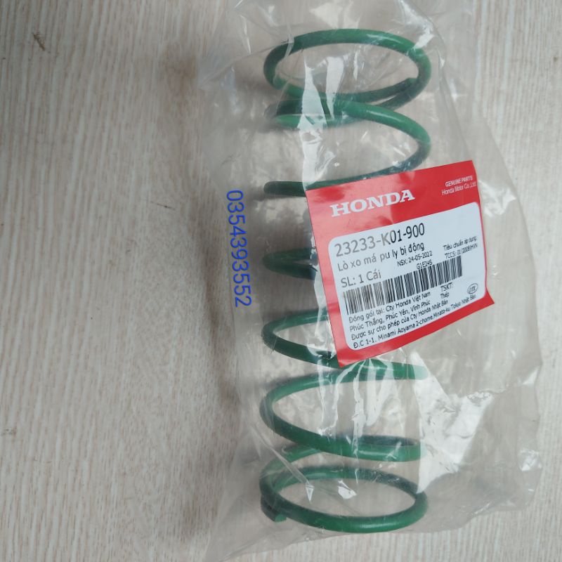 Lò xo trụ côn Sh mã K01