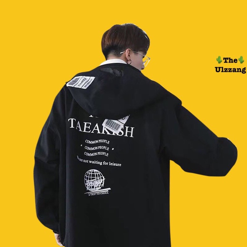 🌵 𝐓𝐡𝐞𝐔𝐥𝐳𝐳𝐚𝐧𝐠 🌵 035 Áo Khoác Ulzzang FANTU (Kèm Video, Hình Chụp Thật)