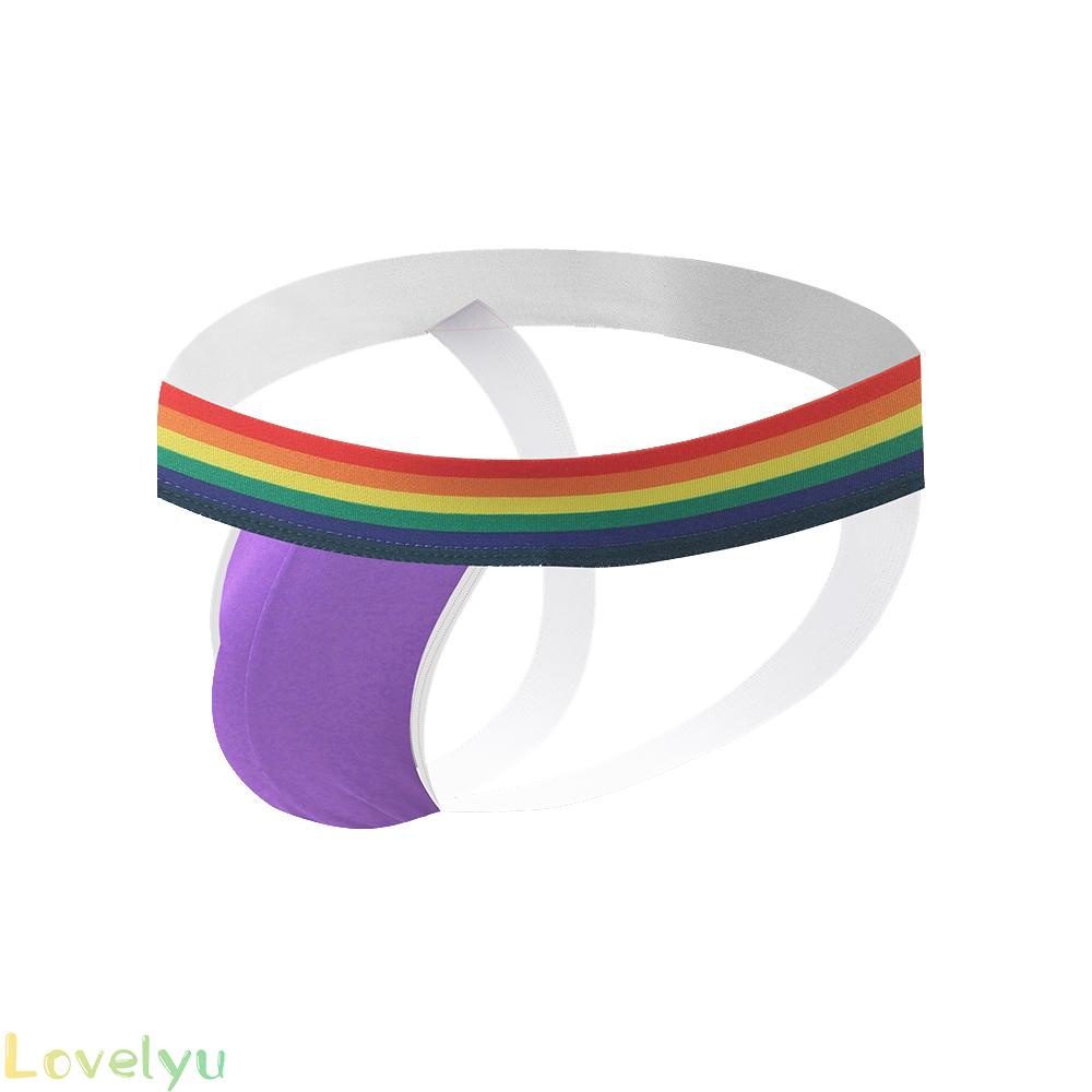 &lt;READY STOCK&gt;Men's Jock Strap Breathable Underwear Backless Jockstrap Briefs Underpants Thong100% brand new！