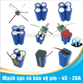 Mạch sạc và bảo vệ pin - 4S - 20A