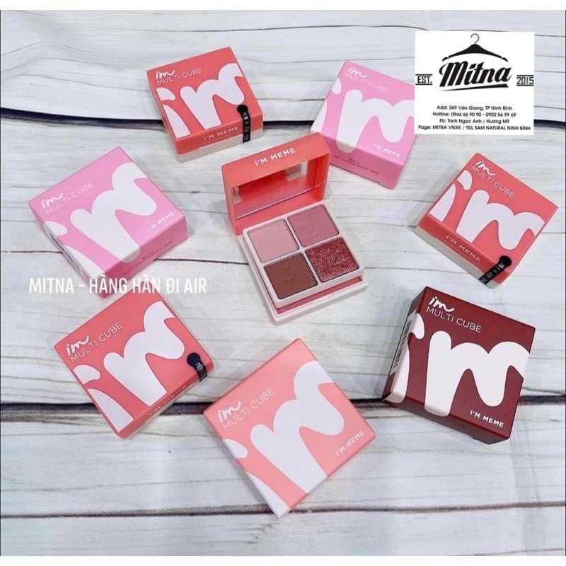 H27 - BẢNG MẮT VÀ MÁ HỒNG 2in1 I’M MEME I’M MULTI CUBE | BigBuy360 - bigbuy360.vn