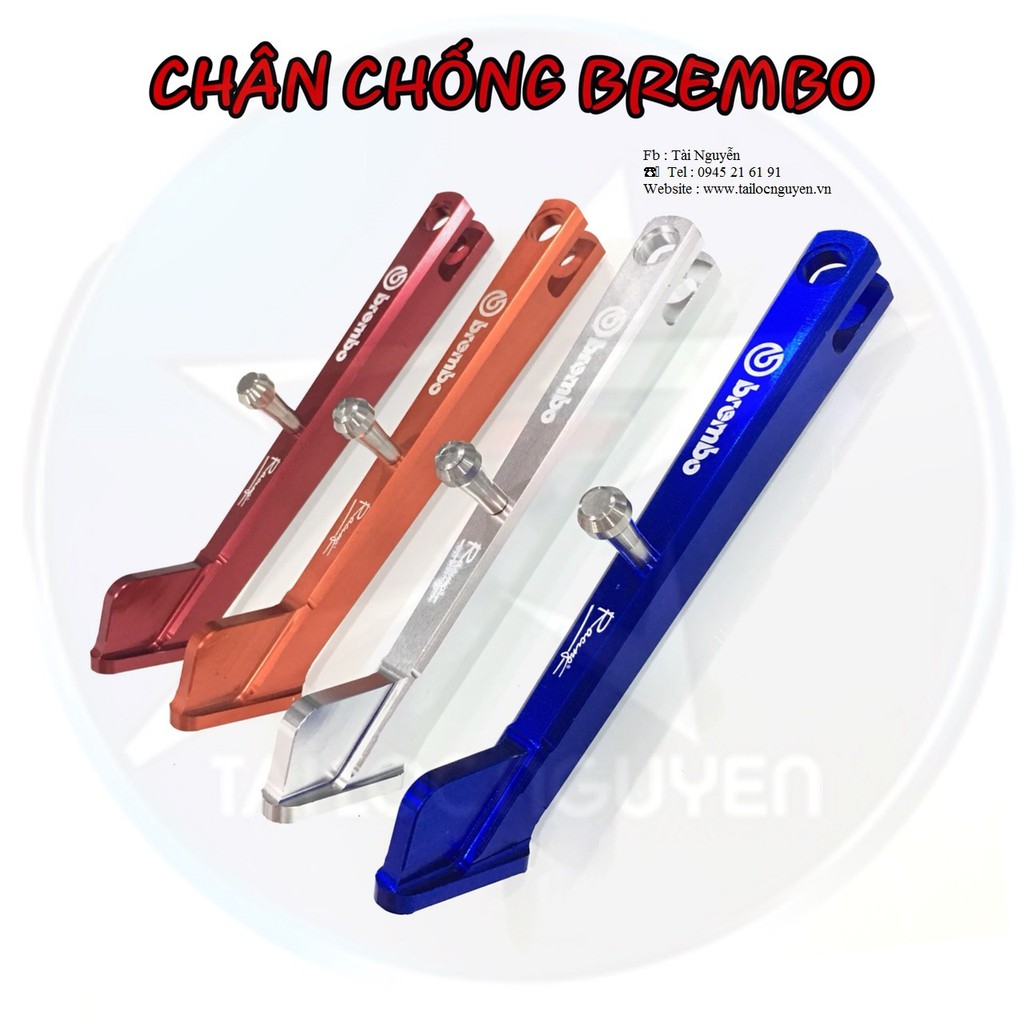 [SALE] CHÂN CHỐNG XE MÁY NHÔM CNC MẪU VER 2