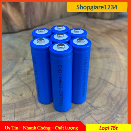 PIN SẠC ĐIỆN - Cell pin lion 18650 2000maH xả 15C, 3.7V