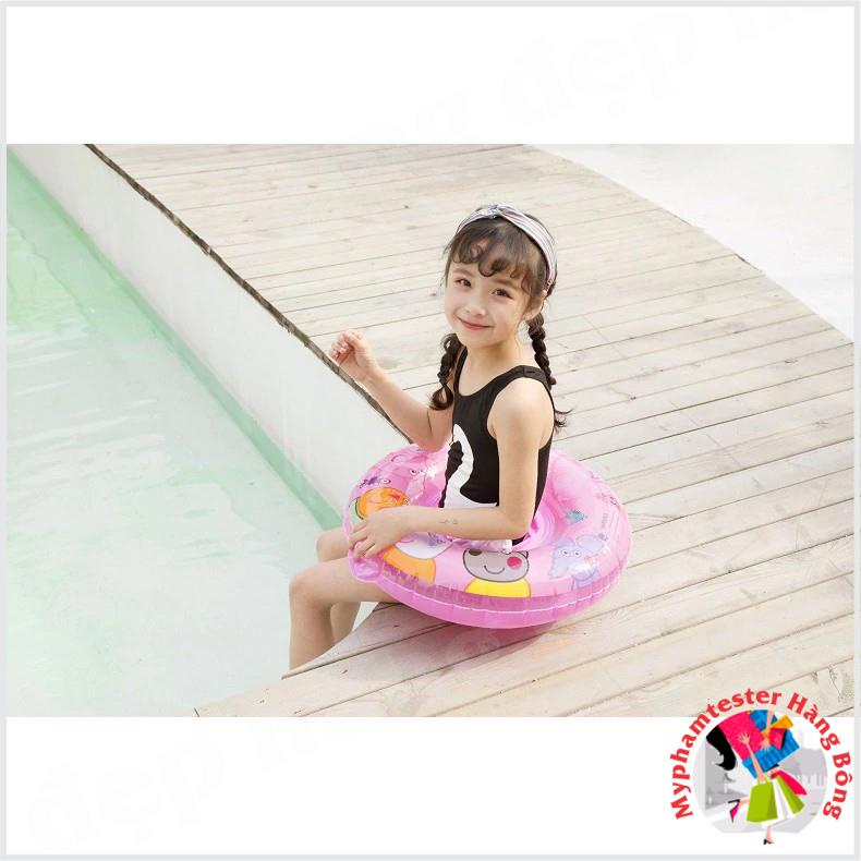 Phao bơi xỏ chân có tai cầm cho bé từ 0-5 tuổi